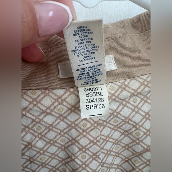 Old Navy Vintage Beige Jacket (Size L) - Picture 6 of 10